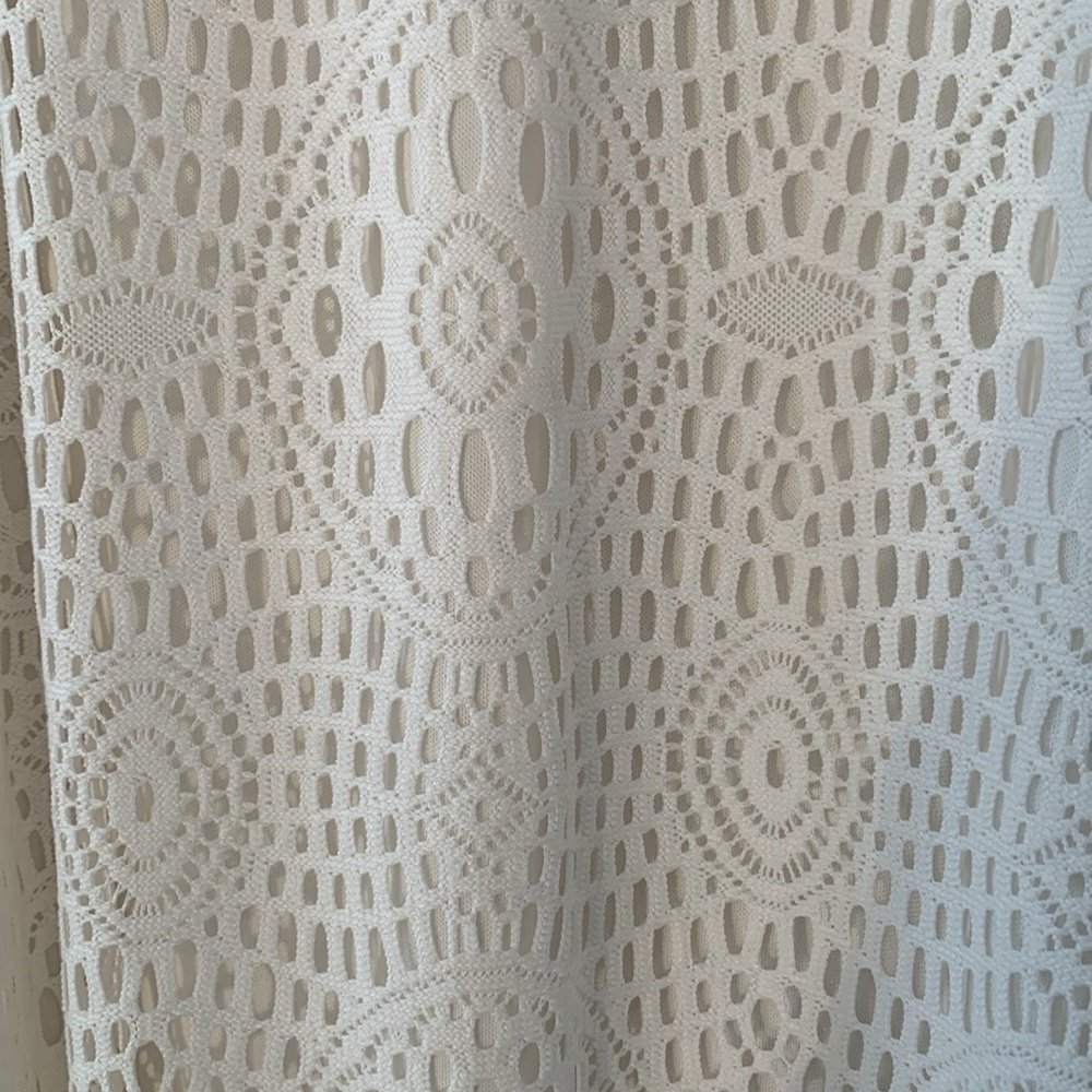 Speechless Off White Midi A-line Sleeveless Lace Dress EUC - Picture 4 of 10